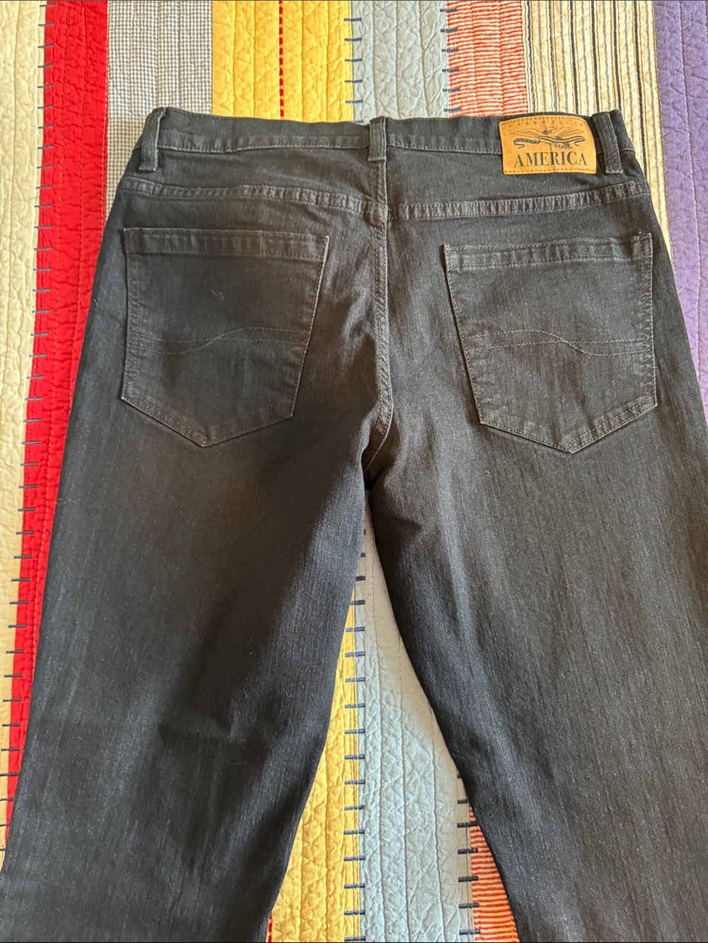 Perry Ellis America Men’s dark rinse black Jeans  Size 32/32  NWOT